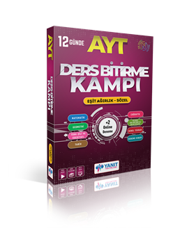 AYT Ders Bitirme Kampı Eşit Ağırlık - Sözel