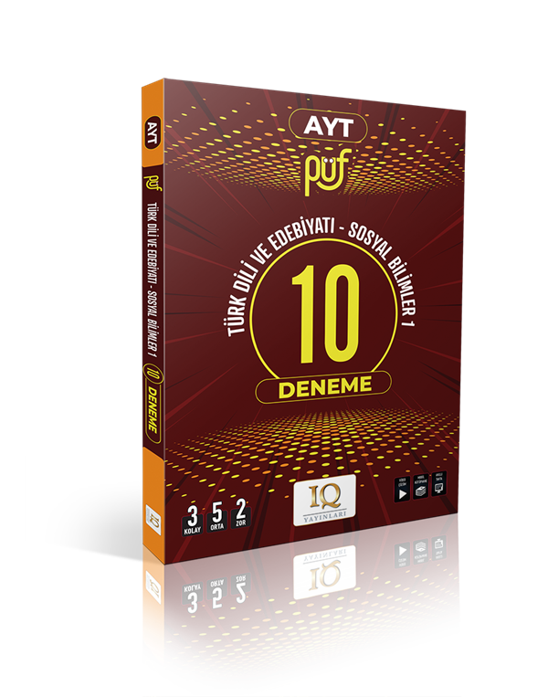 AYT PÜF Edebiyat Sosyal Bilimleri 10 Branş Deneme