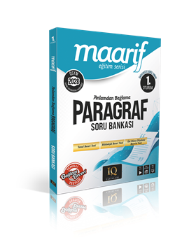 IQ Maarif 2028 Anlamdan Bağlama Paragraf Soru Bankası