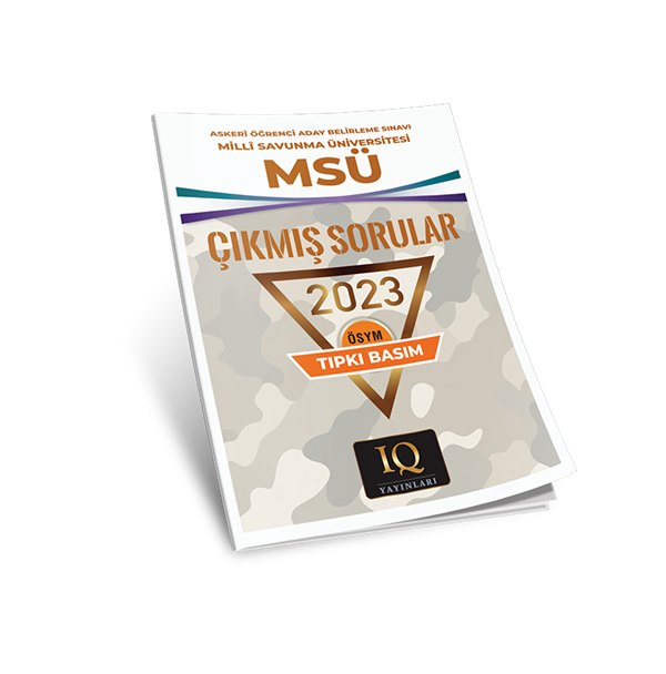 MSÜ 2023 Çıkmış Sorular