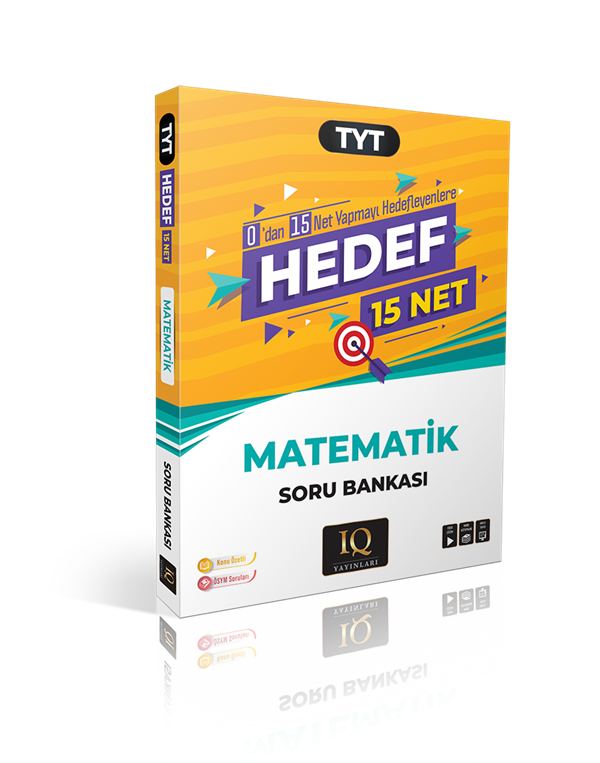 TYT Hedef 15 Net Matematik Soru Bankası