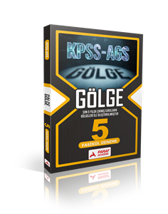 KPSS-AGS Gölge 5 Fasikül Deneme