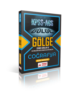 KPSS-AGS Gölge Coğrafya Soru Bankası