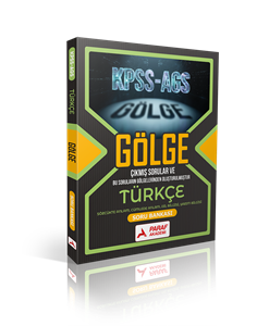 KPSS-AGS Gölge Türkçe Soru Bankası