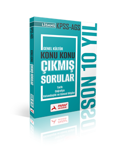  KPSS LİSANS Son 10 Yıl Konu Konu Tarih - Coğrafya - Vatandaşlık ve Güncel Bilgiler