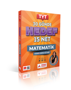 TYT 30 Günde 15 Net Matematik Video Ders Kitabı