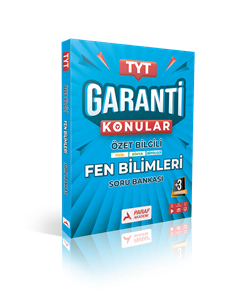 TYT Fen Bilimleri Garanti Konular Soru Bankası