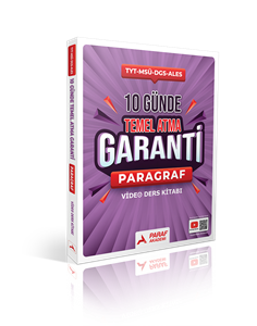 TYT Paragraf 10 Günde Temel Atma
