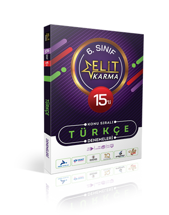 6. Sınıf Elit Karma Türkçe 15 Branş Denemeleri