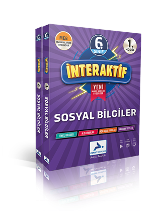 6. Sınıf İnteraktif Sosyal Bilgiler Soru Kütüphanesi