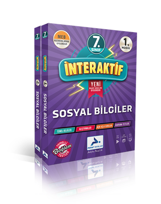7.Sınıf İnteraktif Sosyal Bilgiler Etkinlik Çalışma Kitabı