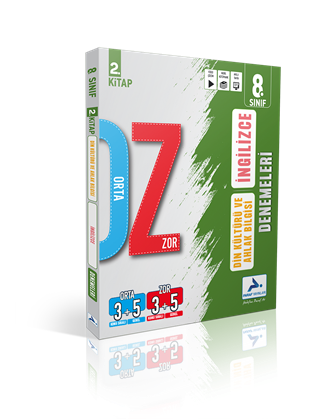 8. Sınıf Din Kültürü - İngilizce Orta Zor Denemeleri