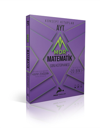 PARAF AYT Mor Matematik Soru Kütüphanesi
