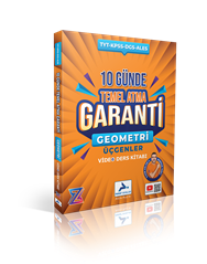 TYT-AYT Geometri Üçgenler 10 Günde Temel Atma Garanti Video Ders Kitabı