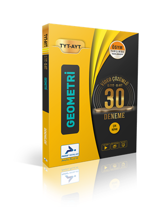 TYT - AYT Geometri Video Çözümlü 30 Denemeler