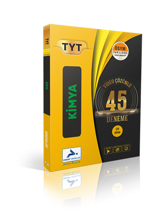 TYT Kimya Video Çözümlü 45 Branş Denemesi