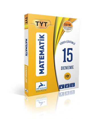 TYT Matematik Video Çözümlü 15 Branş Denemesi