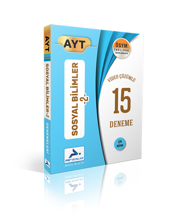 AYT Sosyal Bilimler-2 15'li Branş Denemesi (Çözümlü)