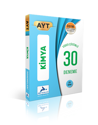 AYT Kimya 30'lu Branş Denemesi