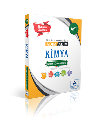 Adım Adım Serisi AYT Kimya Soru Kütüphanesi (Tamamı Çözümlü)