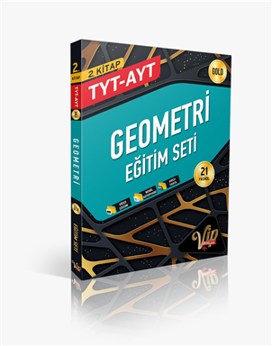 TYT-AYT Geometri Eğitim Seti 2. Kitap Gold