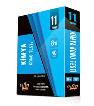 11. Sınıf Kimya Konu Testi