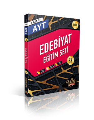 AYT Edebiyat Eğitim Seti 1. Kitap Gold