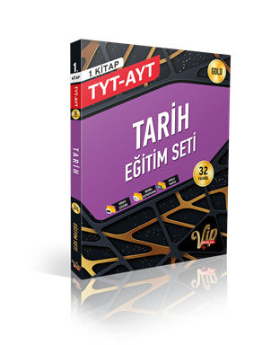 TYT-AYT Tarih Eğitim Seti 1. Kitap Gold