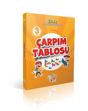3. Sınıf Çarpım Tablosu Kitabı