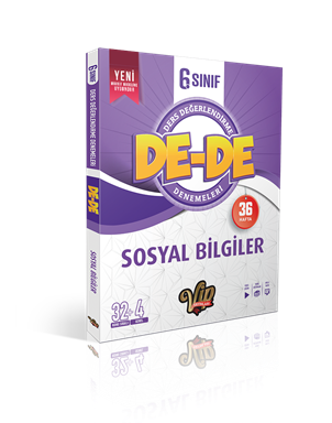 6. Sınıf Sosyal Bilgiler Ders Değerlendirme Denemeleri