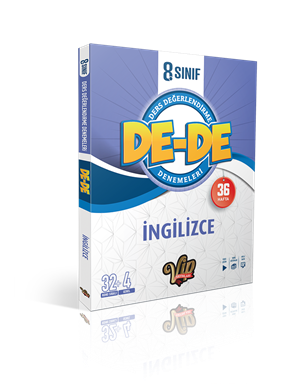 8. Sınıf İngilizce Ders Değerlendirme Denemeleri