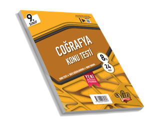 9. Sınıf Coğrafya Konu Testi