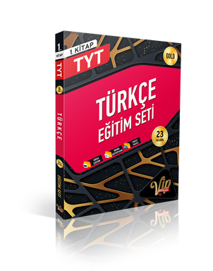 TYT Türkçe Eğitim Seti 1. Kitap Gold
