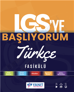 LGS Türkçe LGS'ye Başlıyorum
